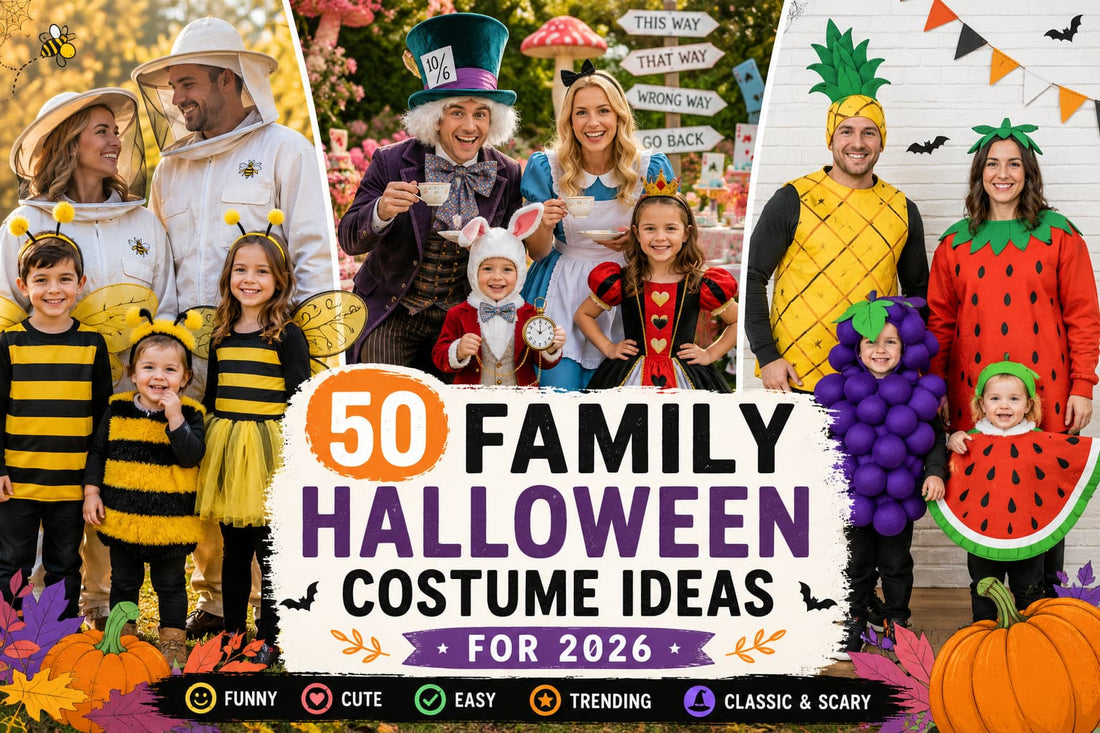 50 Family Halloween Costume Ideas for 2026