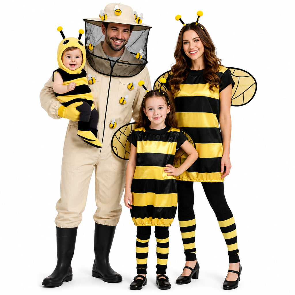 Bee & Beekeeper Family Costumes