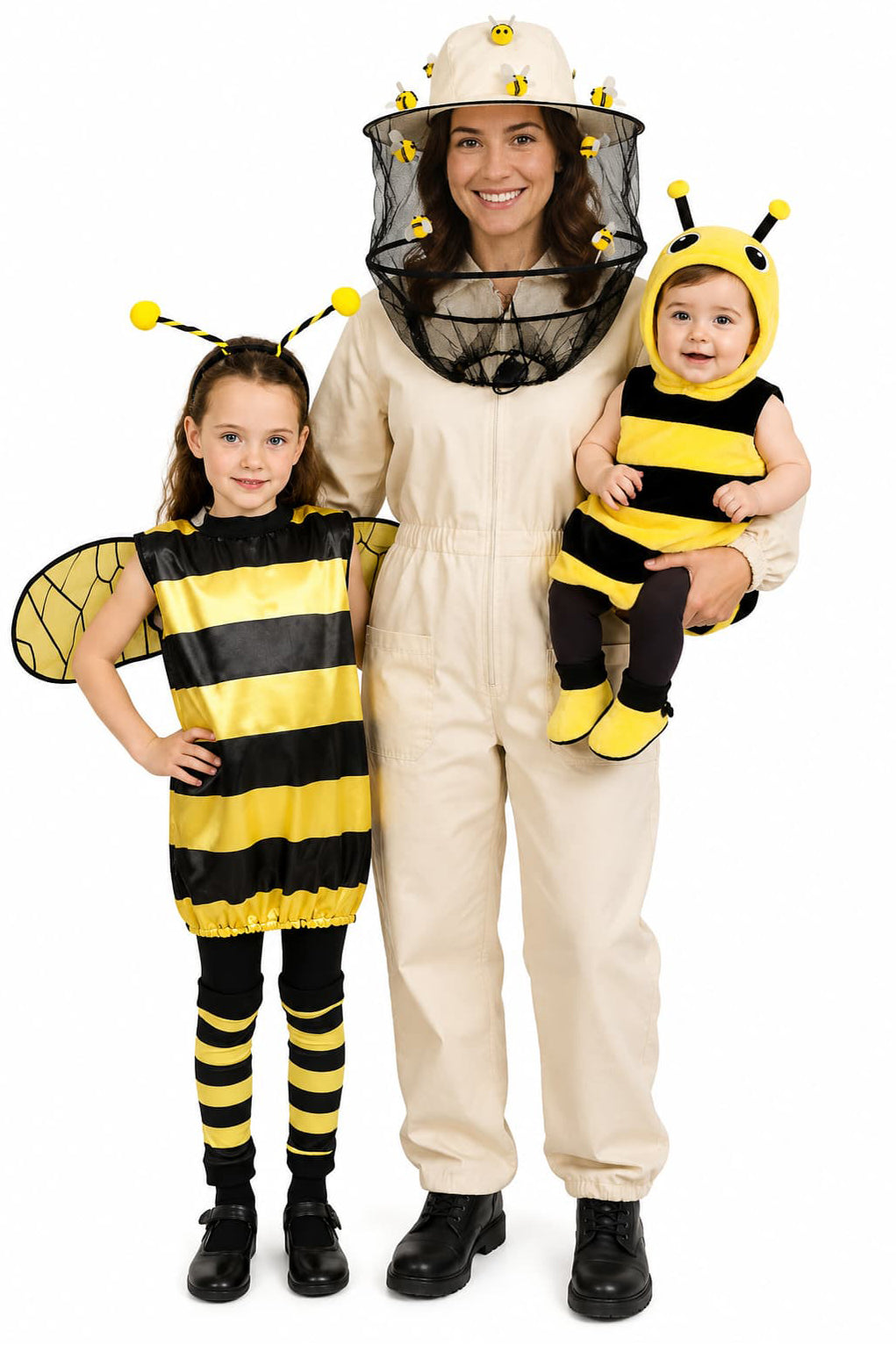 Bee & Beekeeper Family Costumes