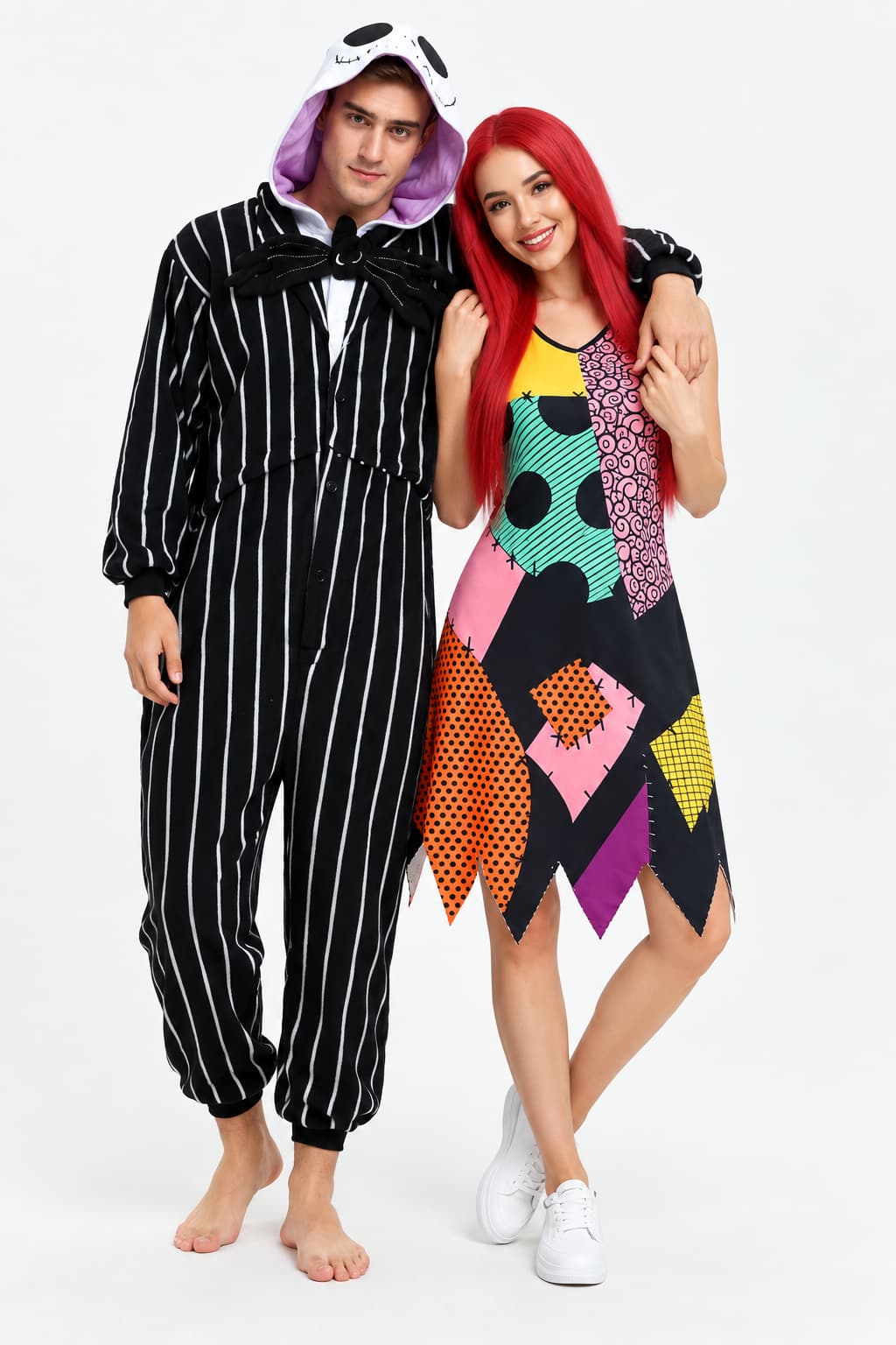Jack and Sally Couple Costumes