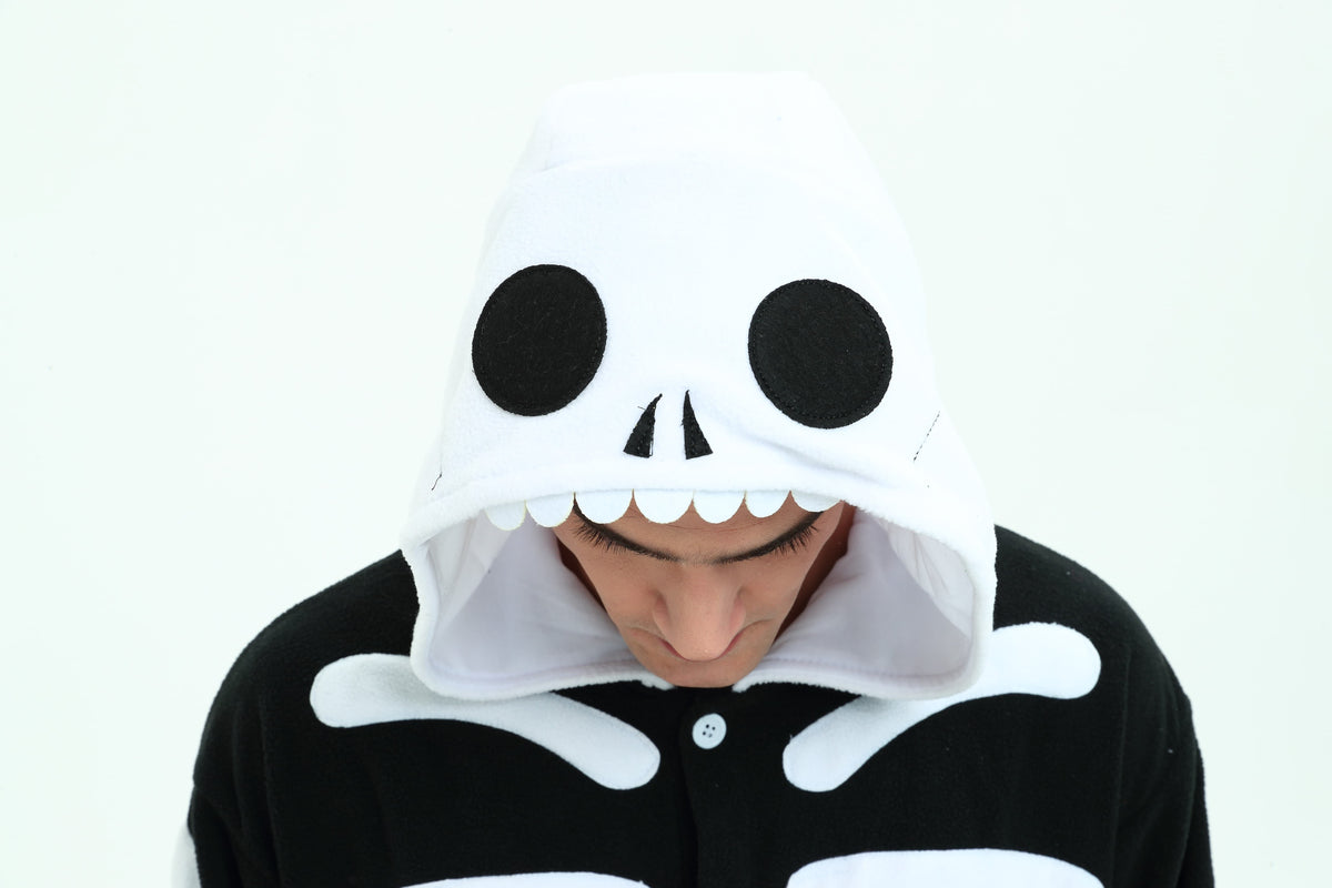 Women's Skeleton Onesie Costume